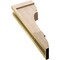 Ekena Millwork 5"W x 10"D x 30"H Thin Bryant Rough Cedar Woodgrain TimberThane Corbel, Primed Tan CORUR05X10X30BRYRCPR - alternate 5